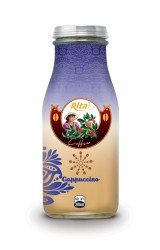 280ml Cappuccino Coffee with Glass bottle6